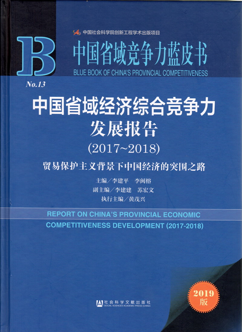 www逼中国省域经济综合竞争力发展报告（2017-2018）